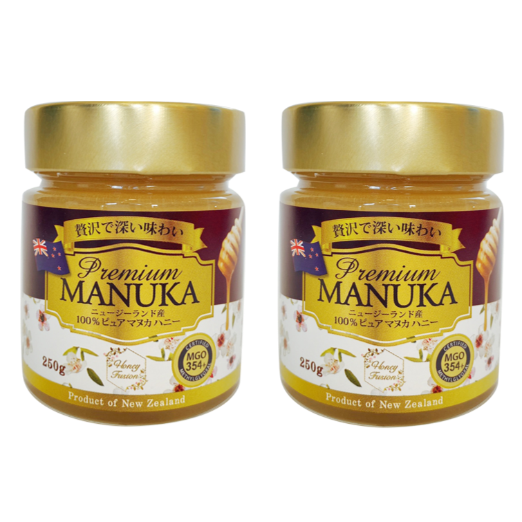 定期購入 プレミアムマヌカハニー MGO354+(250g) 2個セット 定期購入 プレミアムマヌカハニー MGO354+(250g) 2個セット