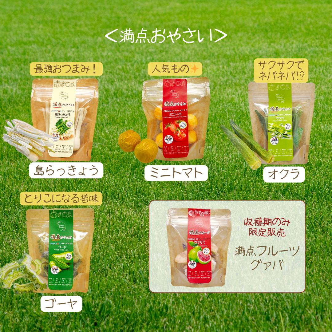 満点おやさい&フルーツ 8点セット