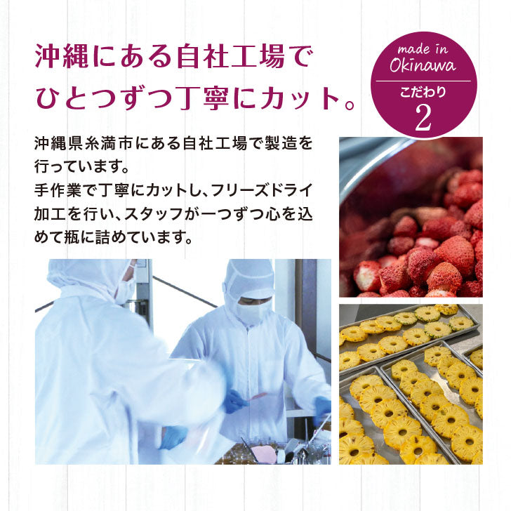 Okinawa freeze-dried fruits (30g)