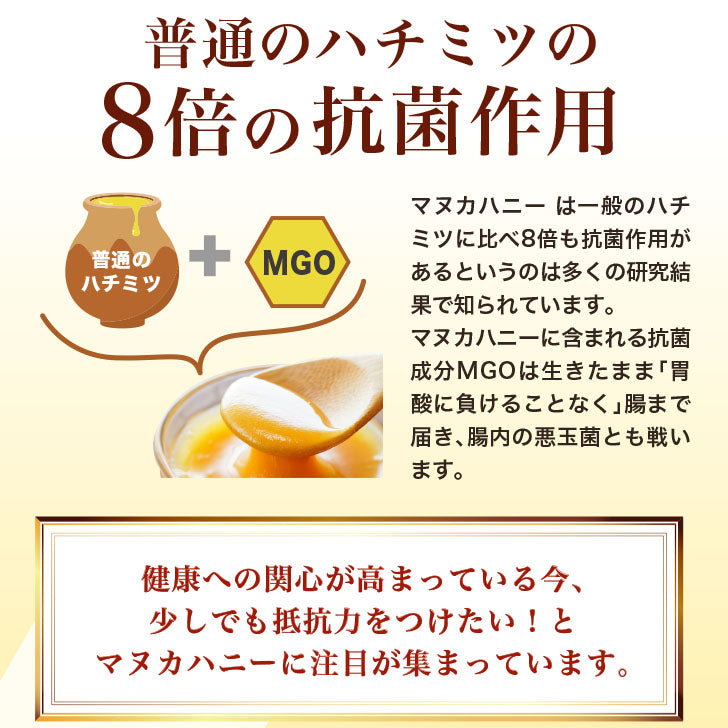 Premium Mānuka Honey (MGO 353+) Set of 3