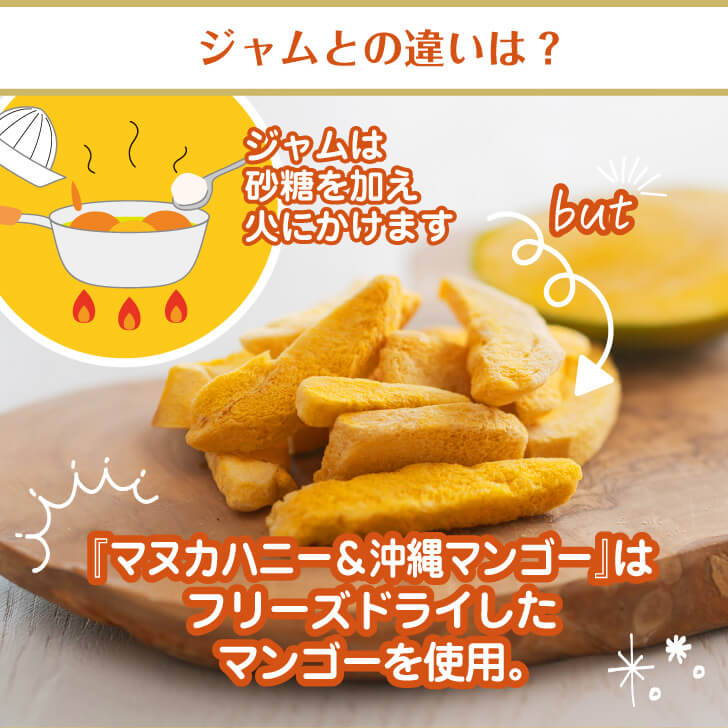 マヌカハニー&沖縄マンゴー