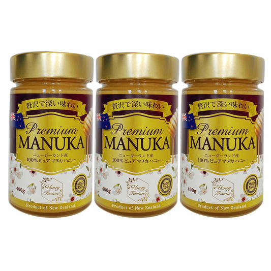 Premium Manuka Honey (400g) MGO354+ 3-pack