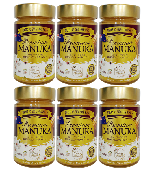 Premium Manuka Honey (400g) MGO354+ 6-pack