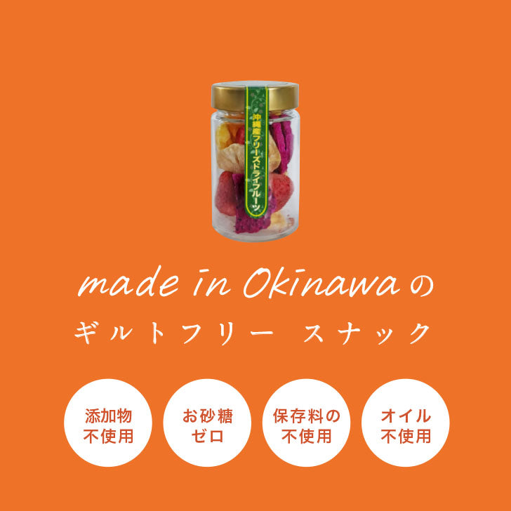 沖縄フリーズドライフルーツ　ー　ギフト (1瓶）（小）
